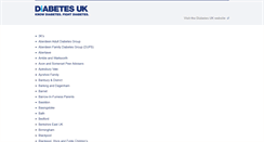 Desktop Screenshot of diabetesukgroup.org